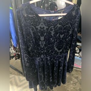 Size 15 juniors velvet burnout dress